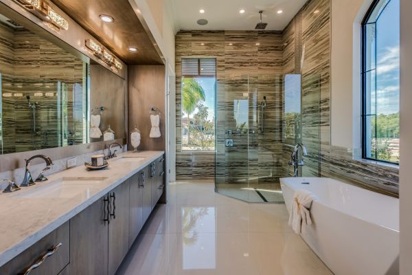 Cost of Luxury Bathroom Remodeling in Pewaukee
