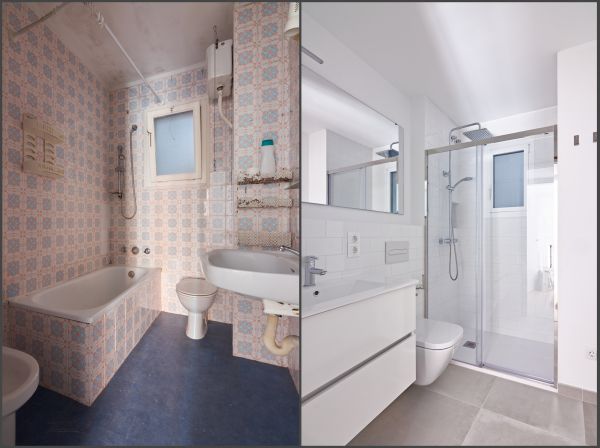 Cost of Small Bathroom Renovation in Pewaukee