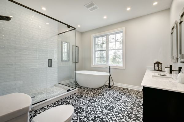 Cost of Bathroom Tile Remodeling in Pewaukee