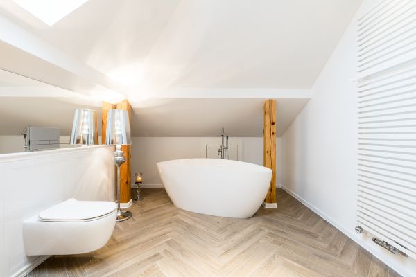 Attic Bathroom Renovation in Pewaukee